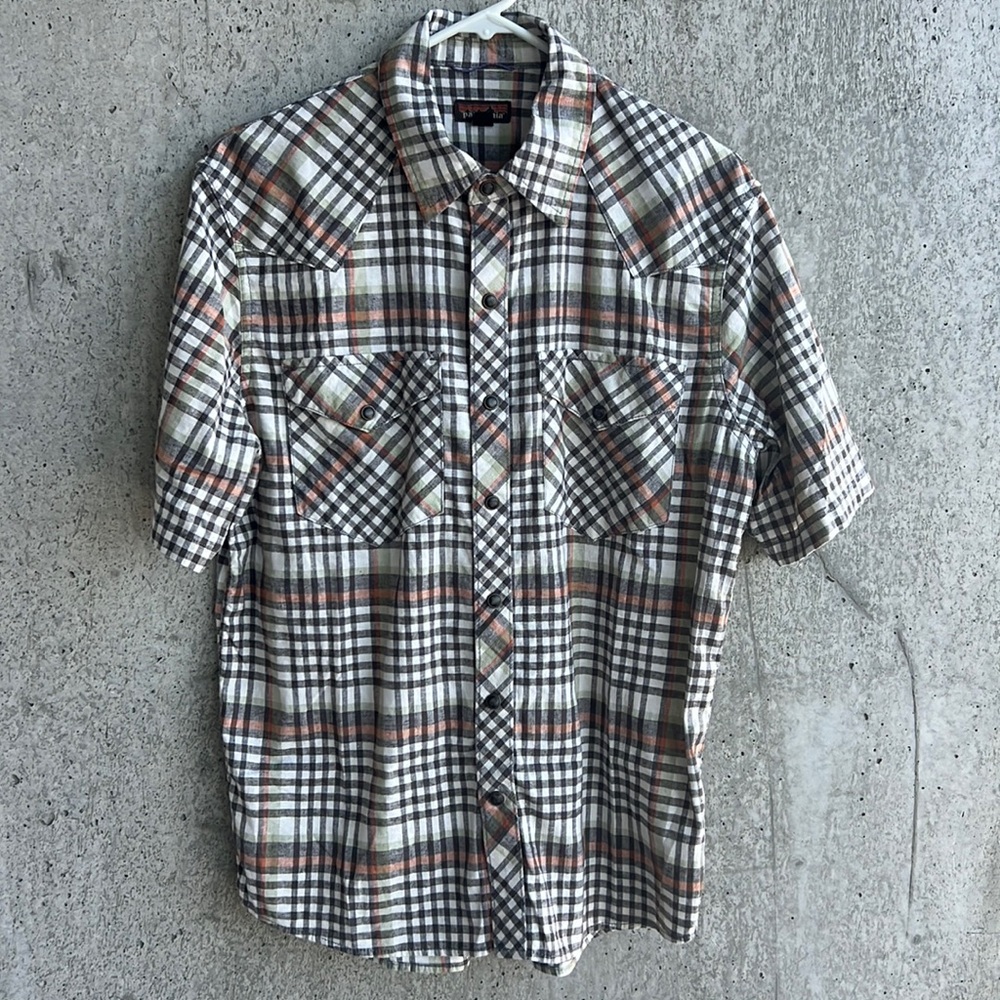 Mens Patagonia Work Wear Snap Tee men’s small